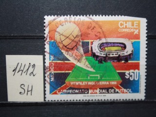Фото марки Чили 1986г