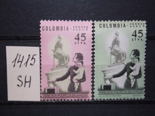 Фото марки Колумбия 1963г серия **