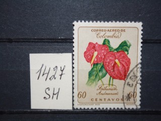 Фото марки Колумбия 1960-62гг