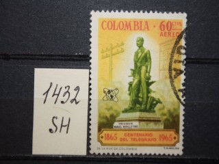 Фото марки Колумбия 1965г