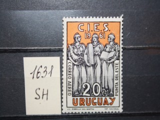 Фото марки Уругвай 1961г **