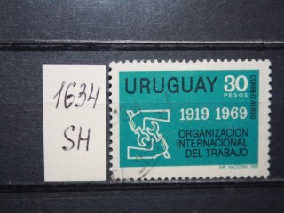 Фото марки Уругвай 1969г