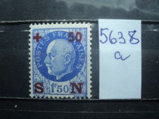 Фото марки Франция 1942г **