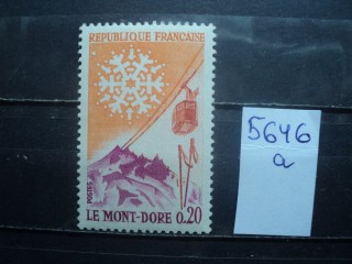 Фото марки Франция 1961г **