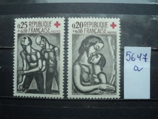 Фото марки Франция серия 1961г **