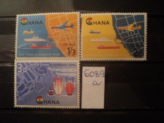 Фото марки Гана серия **