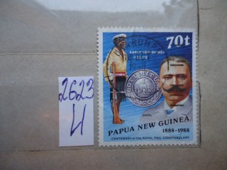 Фото марки Папуа. 1988г