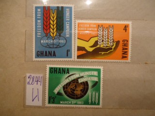 Фото марки Гана 1963г серия *