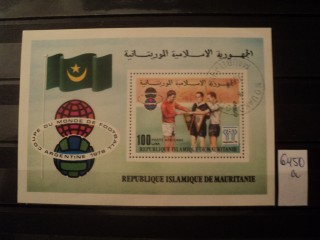 Фото марки Мавритания блок