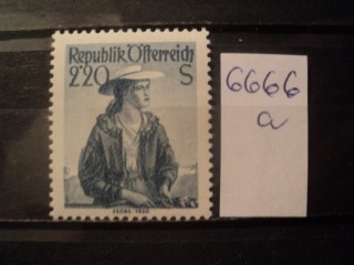 Фото марки Австрия 1952г **