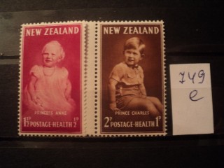Фото марки Новая Зеландия серия 1952г **