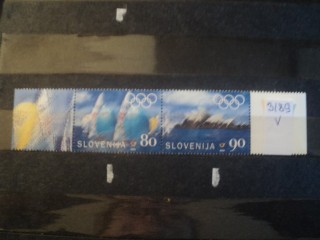 Фото марки Словения сцепка 2000г **
