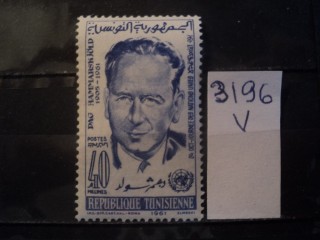 Фото марки Тунис 1961г **