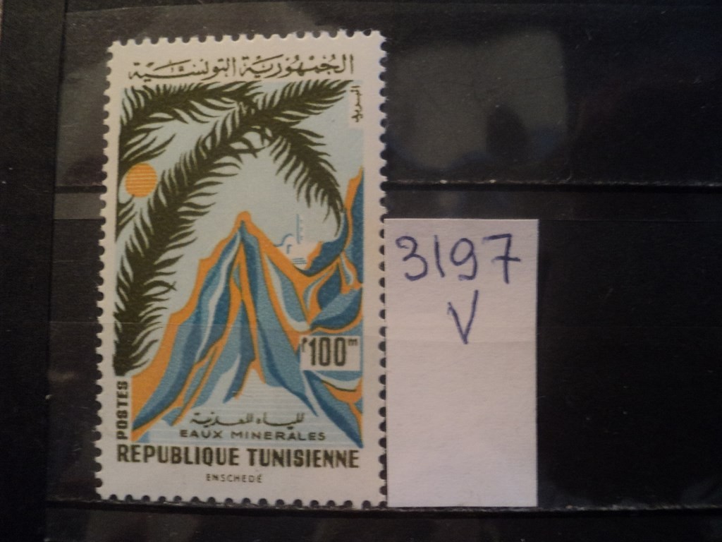Фото марки Тунис 1966г **