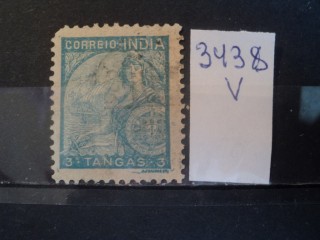 Фото марки Порт. Индия 1933г