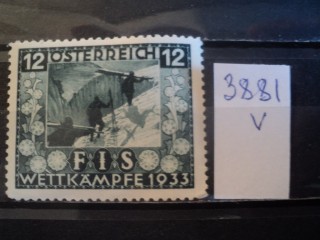 Фото марки Австрия 1933г *