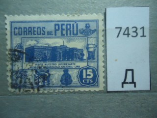 Фото марки Перу 1938г