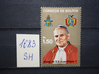 Фото марки Боливия 1988г **