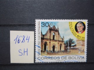 Фото марки Боливия 1988г