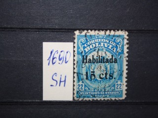 Фото марки Боливия 1923-24гг
