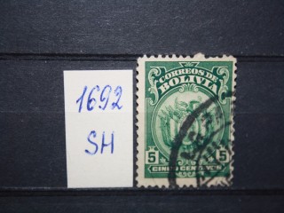 Фото марки Боливия 1923-27гг