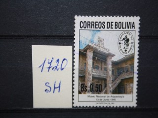 Фото марки Боливия 1991г