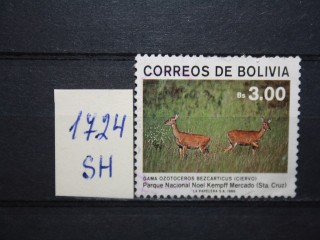 Фото марки Боливия 1989г