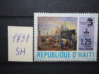 Фото марки Гаити 1983г