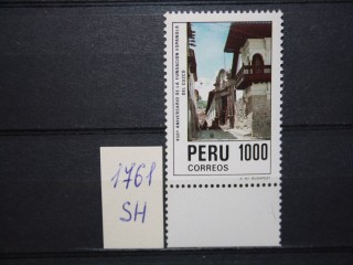 Фото марки Перу 1984г **