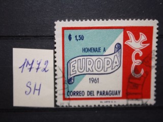 Фото марки Парагвай 1961г