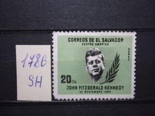 Фото марки Сальвадор 1964г