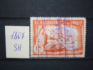 Фото марки Сальвадор 1956г