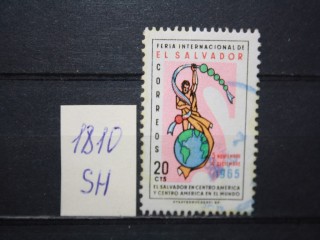 Фото марки Сальвадор 1965г