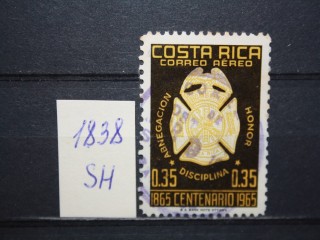 Фото марки Коста Рика 1966г