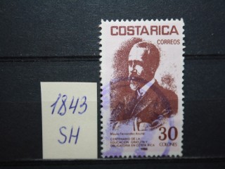 Фото марки Коста Рика 1986г