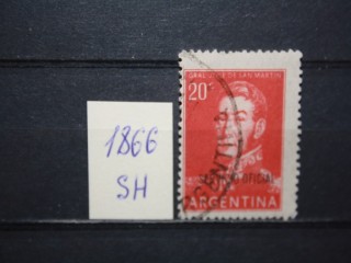 Фото марки Аргентина 1955-60гг
