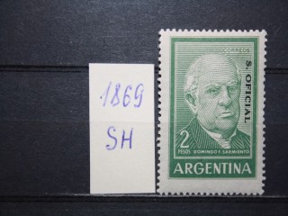 Фото марки Аргентина 1964г *
