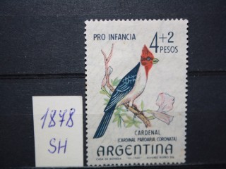 Фото марки Аргентина 1964г *