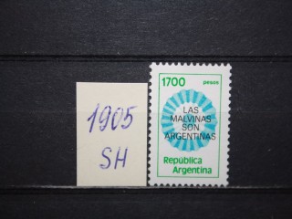 Фото марки Аргентина 1982г **