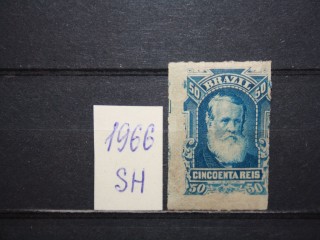 Фото марки Бразилия 1877г *
