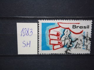 Фото марки Бразилия 1968г