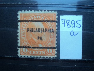Фото марки США. Филадельфия