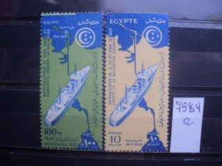 Фото марки Египет серия *