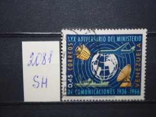 Фото марки Венесуэла 1966г