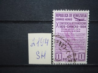 Фото марки Венесуэла 1954г
