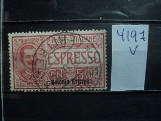 Фото марки Итальянская Эритрея 1907г