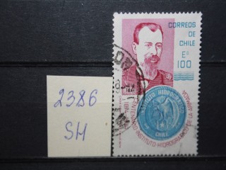 Фото марки Чили 1975г
