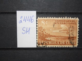 Фото марки Куба 1948г