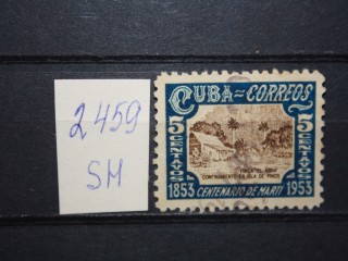 Фото марки Куба 1953г