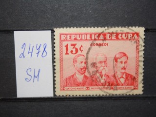 Фото марки Куба 1933г